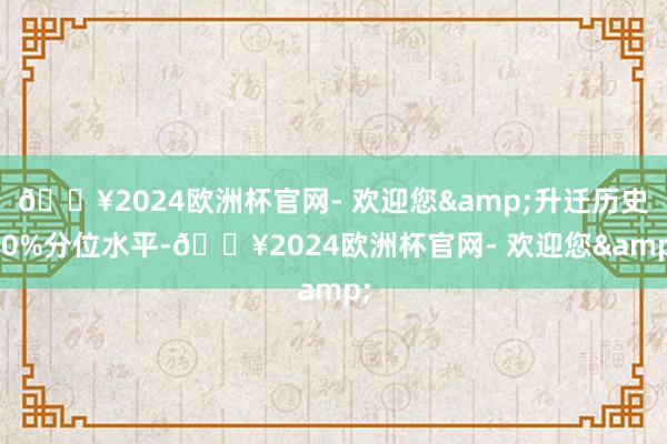 🔥2024欧洲杯官网- 欢迎您&升迁历史80%分位水平-🔥2024欧洲杯官网- 欢迎您&