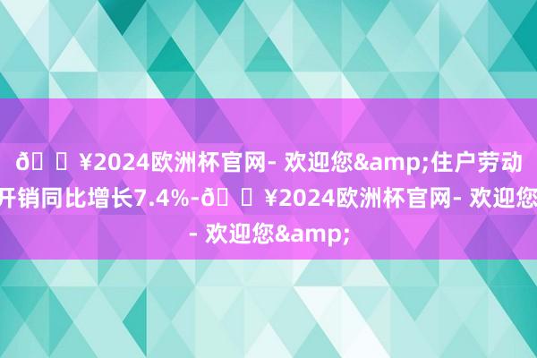 🔥2024欧洲杯官网- 欢迎您&住户劳动性枉然开销同比增长7.4%-🔥2024欧洲杯官网- 欢迎您&